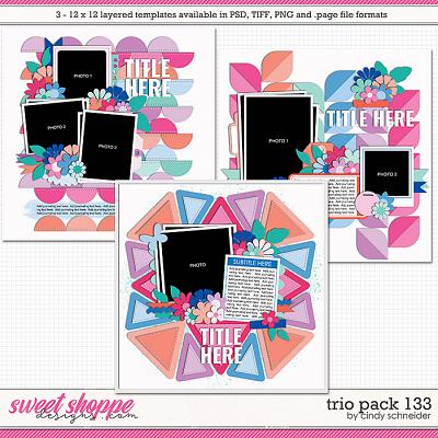 Cindy's Layered Templates - Trio Pack 133 by Cindy Schneider
