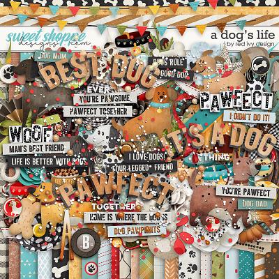 A Dog's Life by Red Ivy Design