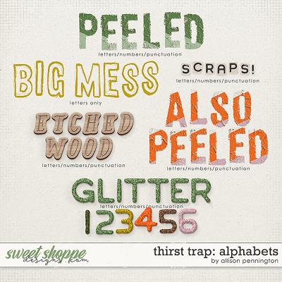 Thirst Trap: Alphabets by Allison Pennington