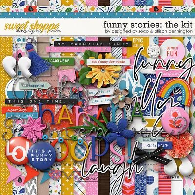 Funny Stories: The Kit by Allison Pennington and Designed by Soco