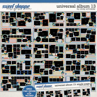 Cindy's Layered Templates - Universal Album 13 by Cindy Schneider Cindy's Layered Templates - Universal Album 13 by Cindy Schneider