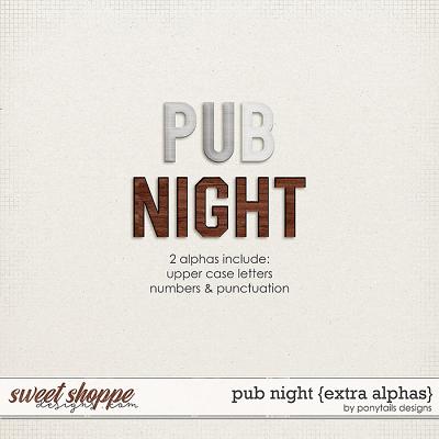 Pub Night Extra Alphas by Ponytails