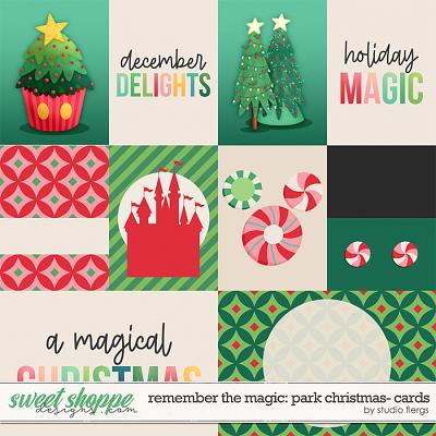 Remember the Magic: PARK CHRISTMAS- CARDS by Studio Flergs