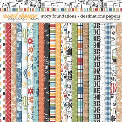 Story Foundations: Destinations Papers by Traci Reed