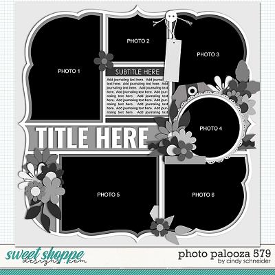 Cindy's Layered Templates - Photo Palooza 579 by Cindy Schneider