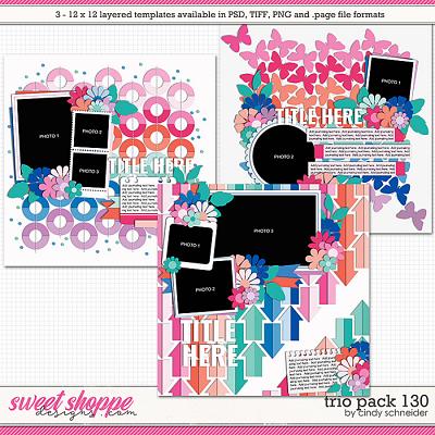 Cindy's Layered Templates - Trio Pack 130 by Cindy Schneider