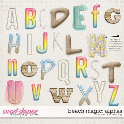 Beach Magic Alphas by Connection Keeping