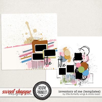 Creative Chronicles: Inventory Of Me Templates by Little Butterfly Wings & Studio Basic