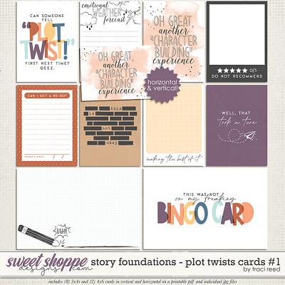 Story Foundations: Plot Twists Cards #1 by Traci Reed Story Foundations: Plot Twists Cards #1 by Traci Reed