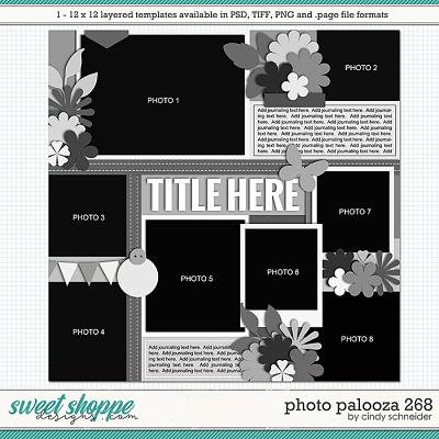 Cindy's Layered Templates - Photo Palooza 268 by Cindy Schneider