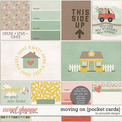 Moving On Pocket Cards by Ponytails