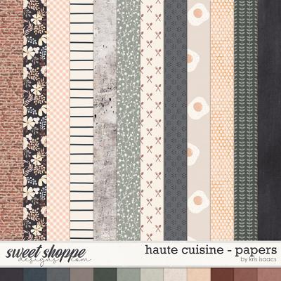 Haute Cuisine | Papers - by Kris Isaacs Designs