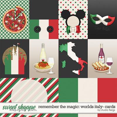 Remember the Magic: WORLDS ITALY- CARDS by Studio Flergs