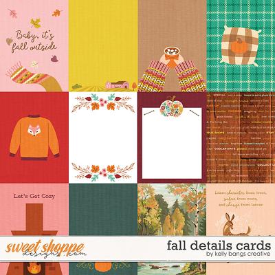 Fall Details Cards by Kelly Bangs Creative