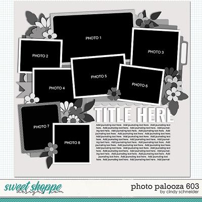 Cindy's Layered Templates - Photo Palooza 603 by Cindy Schneider