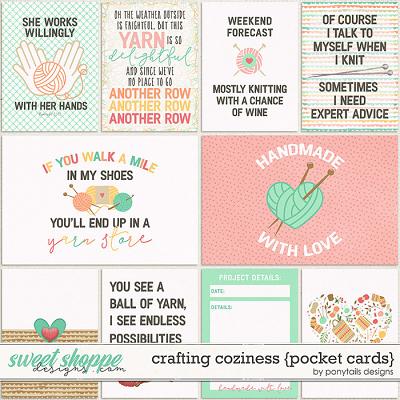 Crafting Coziness Pocket Cards by Ponytails