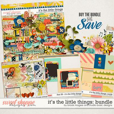 It's The Little Things Bundle by Brook Magee and Studio Basic