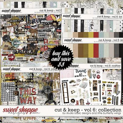 Cut & Keep - Vol. 6: Collection by Studio Basic & Little Butterfly Wings