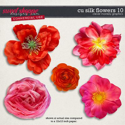 CU Silk Flowers 10 by Clever Monkey Graphics    