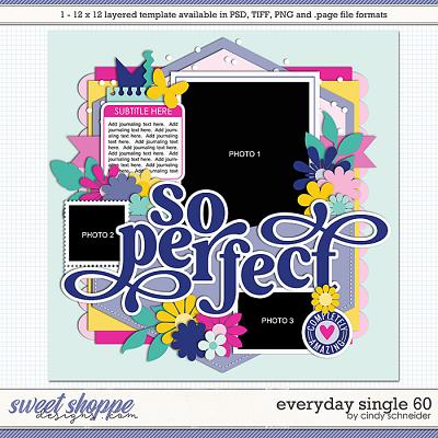 Cindy's Layered Templates - Everyday Single 60 by Cindy Schneider
