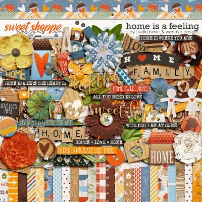 Home Is A Feeling Kit by Studio Basic and WendyP Designs