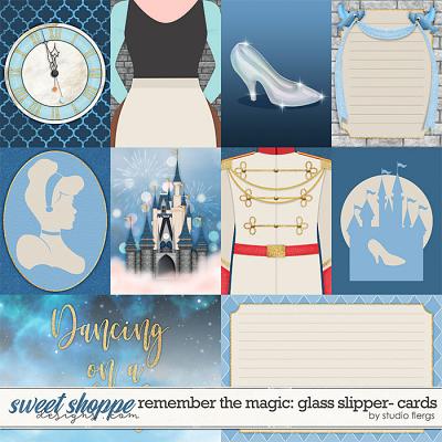 Remember the Magic: GLASS SLIPPER- CARDS by Studio Flergs