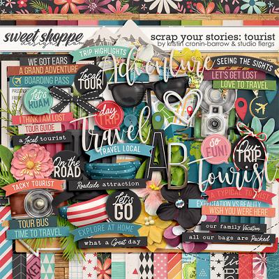 Scrap Your Stories: Tourist by Studio Flergs & Kristin Cronin-Barrow