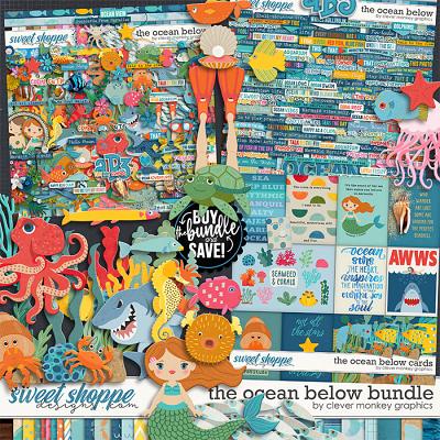 The Ocean Below Bundle by Clever Monkey Graphics