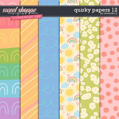 CU Quirky Papers 12 by Amanda Yi
