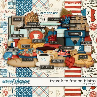 Travel: To France Bistro by LJS Designs