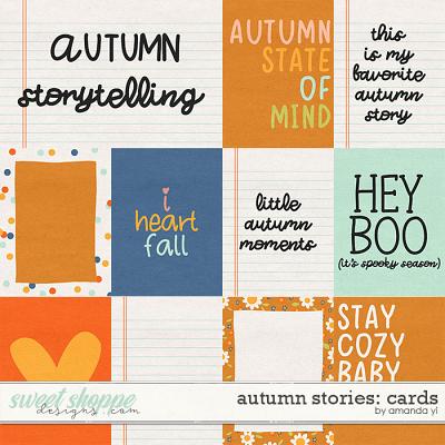 Autumn Stories: cards by Amanda Yi