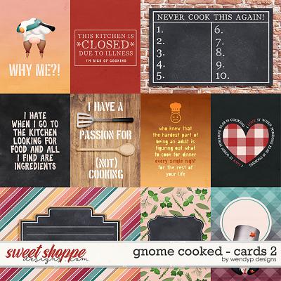 Gnome Cooked - Cards 2 by WendyP Designs