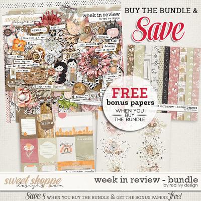 Week in Review - Bundle by Red Ivy Design