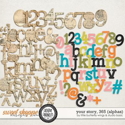 Creative Chronicles: YourStory, 365 Alphas by Little Butterfly Wings & Studio Basic