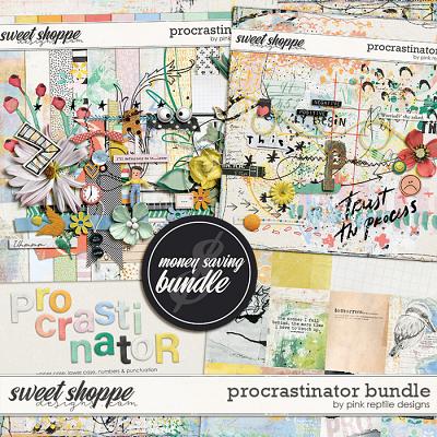 Procrastinator Bundle by Pink Reptile Designs
