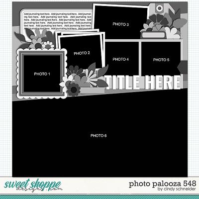 Cindy's Layered Templates - Photo Palooza 548 by Cindy Schneider