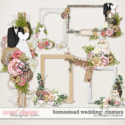 Homestead Wedding: Clusters by Meagan's Creations