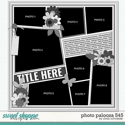 Cindy's Layered Templates - Photo Palooza 545 by Cindy Schneider