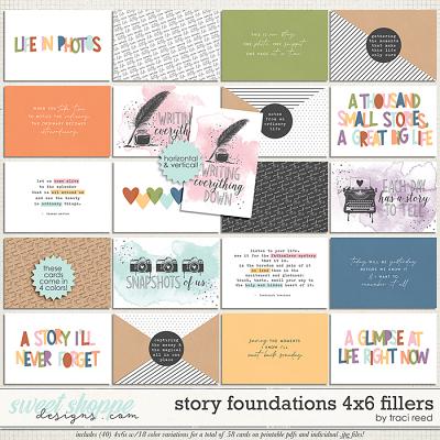 Story Foundations 4x6 Fillers by Traci Reed Story Foundations 4x6 Fillers by Traci Reed