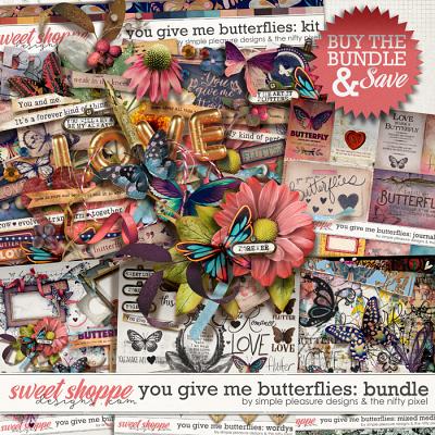 you give me butterflies bundle: Simple Pleasure Designs & the Nifty Pixel