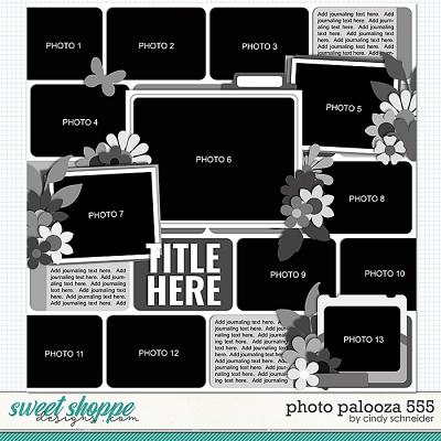 Cindy's Layered Templates - Photo Palooza 555 by Cindy Schneider