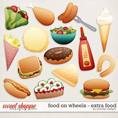 Food on wheels - extra food by WendyP Designs