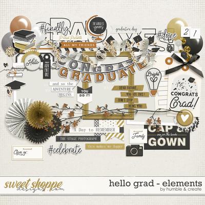 Hello Grad | Elements - By Humble and Create