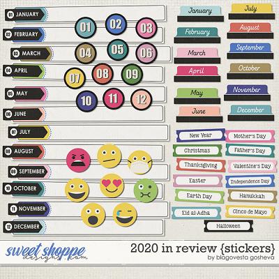 2020 in Review {stickers} by Blagovesta Gosheva