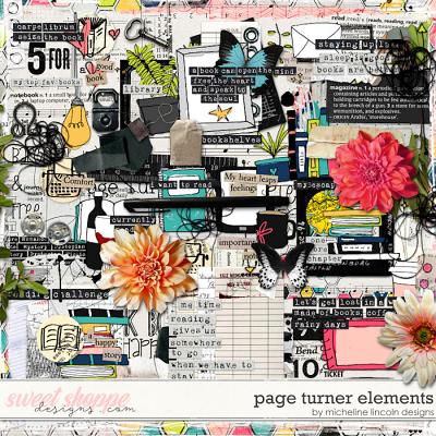 Page Turner Elements by Micheline Lincoln Designs