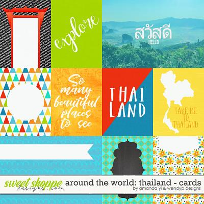 Around the world: Thailand - Cards by Amanda Yi & WendyP Designs