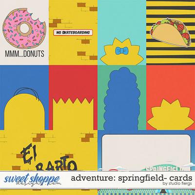 Adventure: Springfield- CARDS by Studio Flergs
