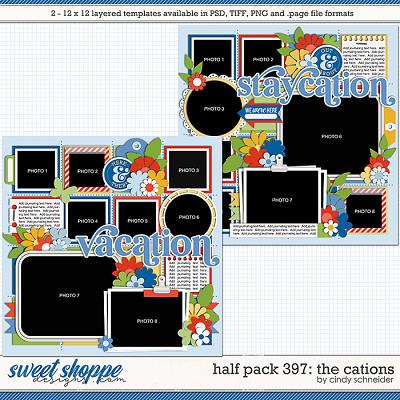 Cindy's Layered Templates - Half Pack 397: The Cations by Cindy Schneider
