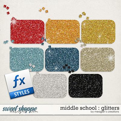 Middle School : Glitters by Meagan's Creations