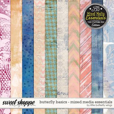 Butterfly Basics - Mixed Media Essentials - papers #03